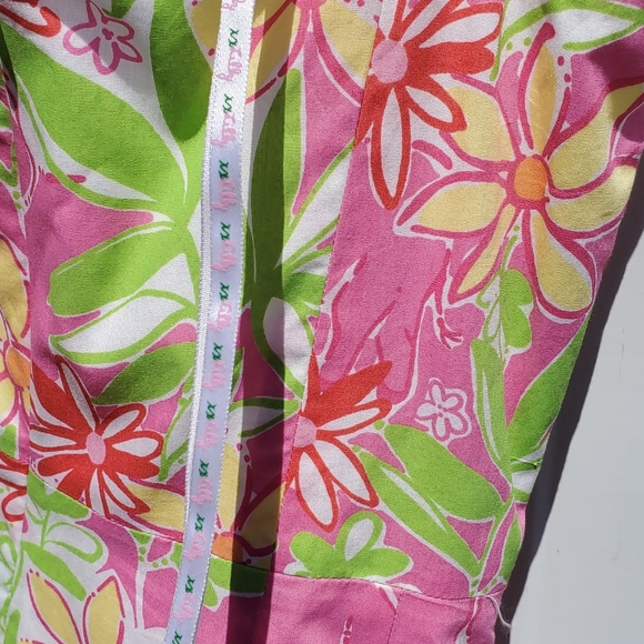 Lilly Pulitzer spaghetti floral elephants sundress - Picture 15 of 16